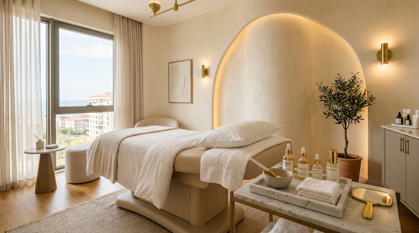 Beauty Shine Samsun Bakım Odası ve Stüdyo Atmosferi